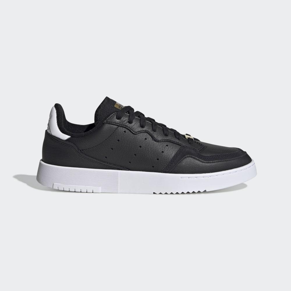 Adidas Men's Supercourt Originals Shoes Black/White Ireland EH1690